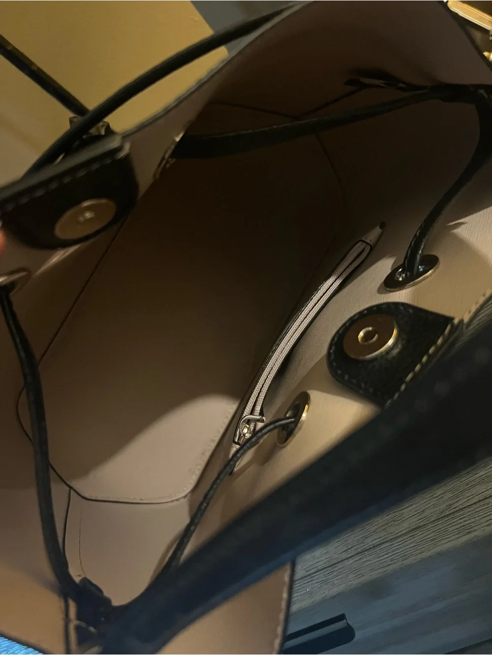 kate spade Black Pebbled Leather Drawstring Shoulder Bag